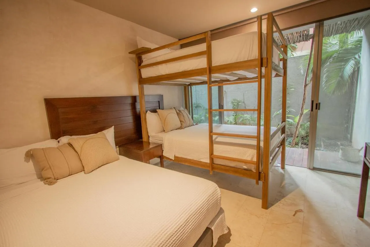 Ideal 4 Groups Aldeazama 2Br 10Pax Apt Papaya Playa 툴룸 아파트
