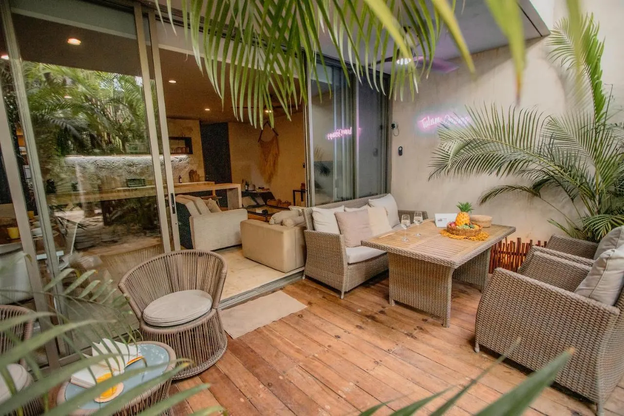 Ideal 4 Groups Aldeazama 2Br 10Pax Apt Papaya Playa Tulum Apartment
